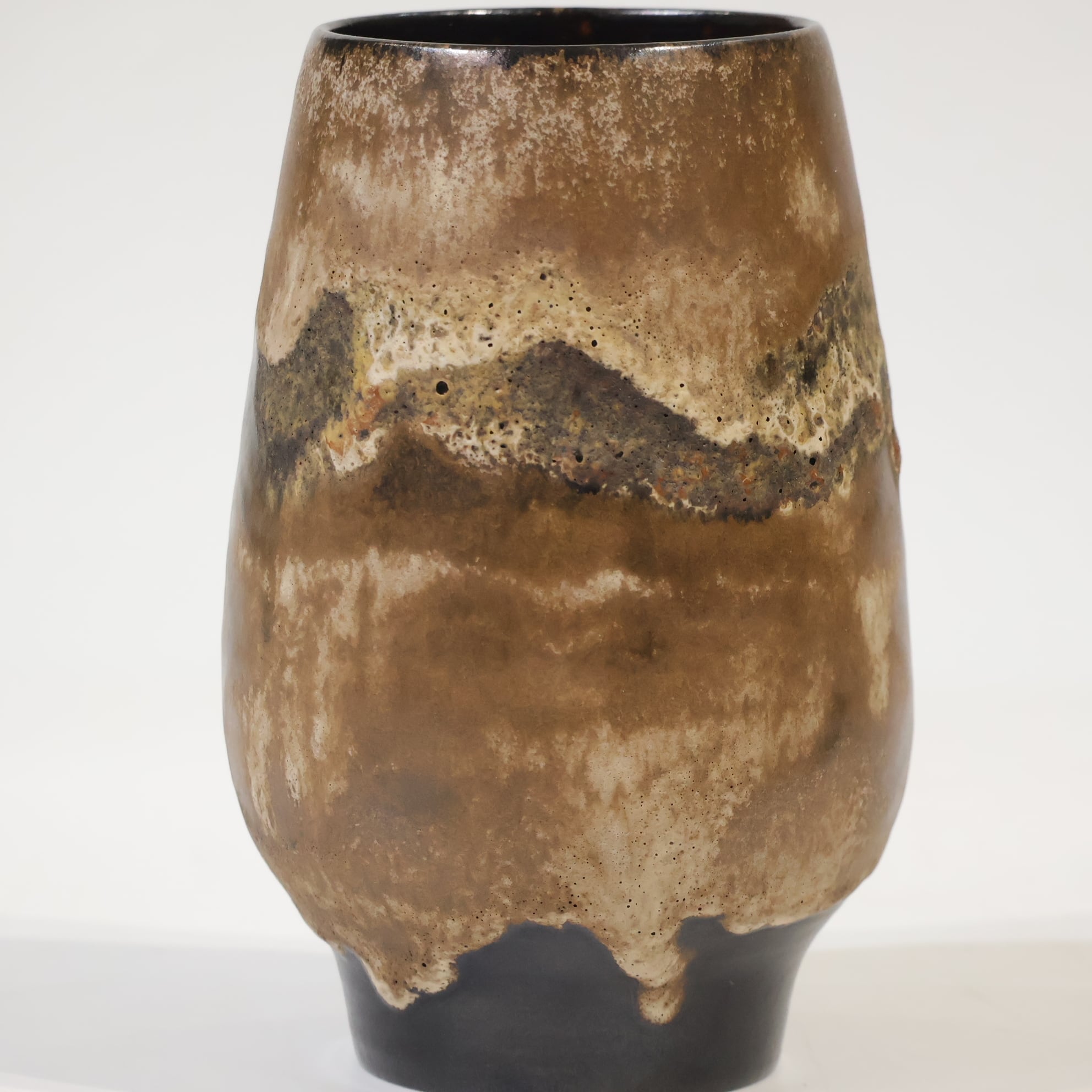 Ruscha-- 18.1cm | Fat Lava & German Art Pottery