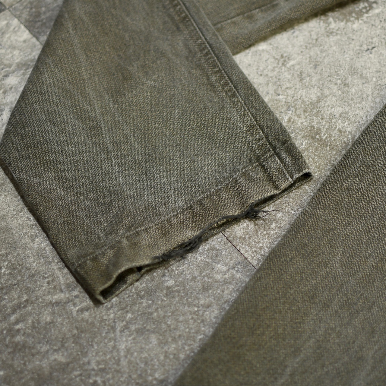 marlboro classics fade herringbone twill denim pants