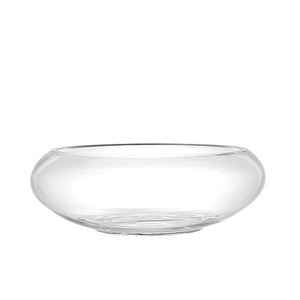 【CK1474-2】Glass vase "Bola Plana" L　#フラワーベース #ガラス #シンプル #モダン