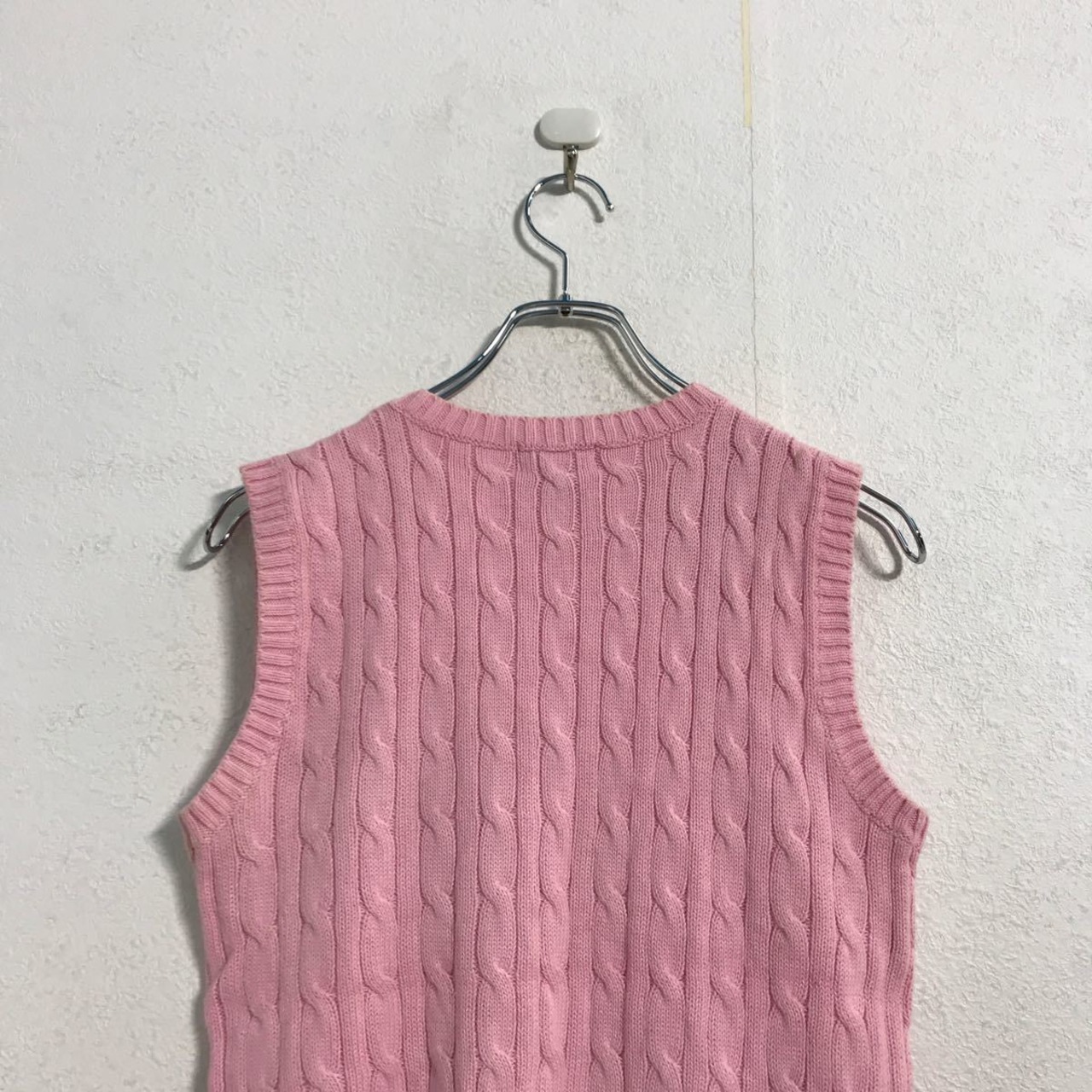 Polo Ralph Lauren コットン ニット ベスト キッズ M ピンク ラルフ 