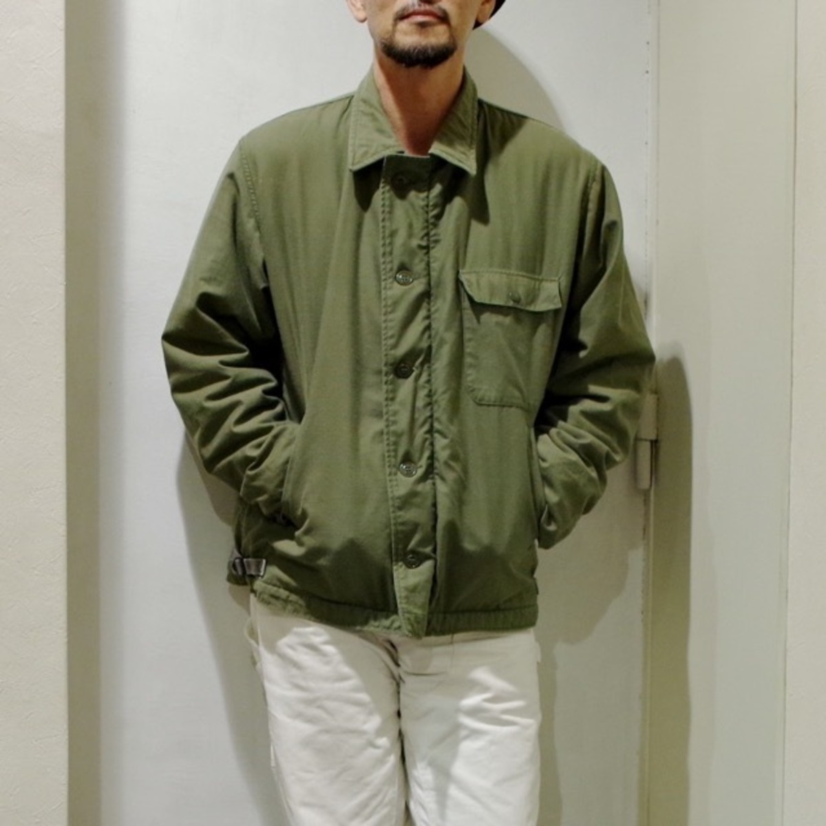 1980s US NAVY A-2 Deck Jacket / USN デッキジャケット A2 | 古着屋 