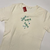 PINK HOUSE ピンクハウス タグ付き キャンディデザイン 半袖Tシャツ L/オフホワイト