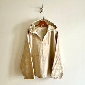 C53080 Cotton Linen Herringbone Hoodie