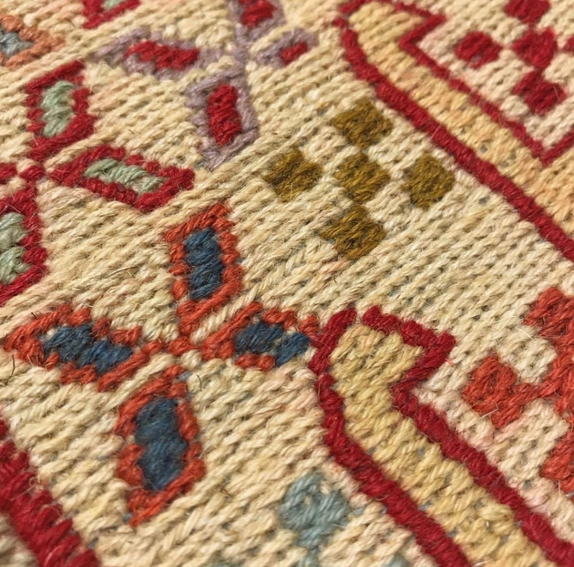 ペルシャ絨毯キリム 玄関マット(トライバルラグ) No:KP-170 | A's Rug