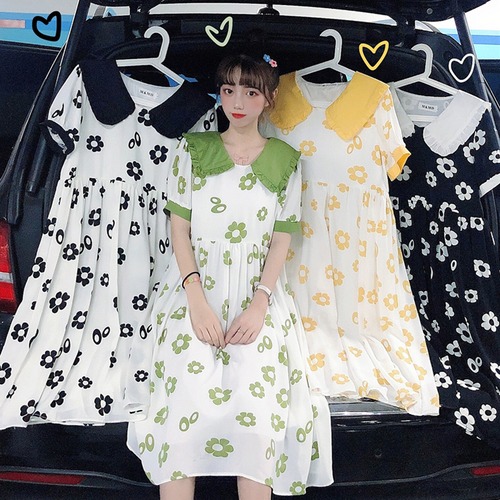 ✞ スウィート フラワーデザイン ✞ゴスロリ SM ミリ 甘ロリ クラロリ 和ロリ エレガント 黒ロリ 姫ロリ 華ロリ BB-BB8909344