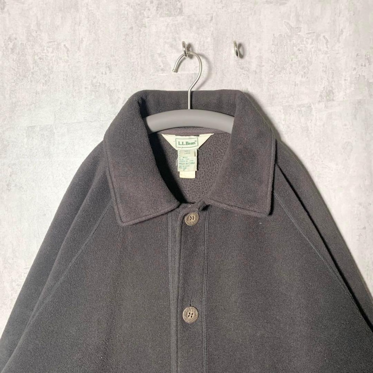 【希少】エルエルビーン カバーオール 90s ラグラン フリース 美品