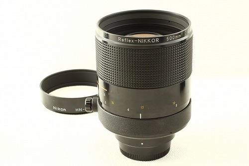 Nikonニコン Reflex 500mm F8 NEW ミラーレンズ フード付き 極上品ランク