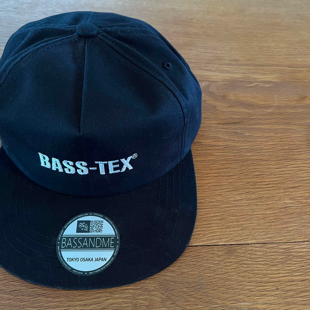 bassandme UNSTRUCTURED 5PANEL "BASS-TEX" TYPE-CLASSIC-FIT-EMBROIDERY