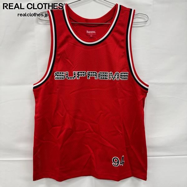 シュプリーム 19SS Rhinestone Basketball Jersey SUPREME (シュプリーム) 19SS Rhinestone Basketball Jersey ライン