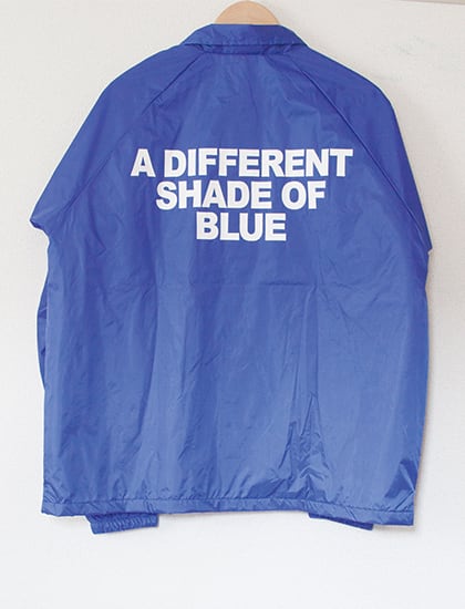 KNOCKED LOOSE】Hand Windbreaker (Royal Blue) | NM Merch