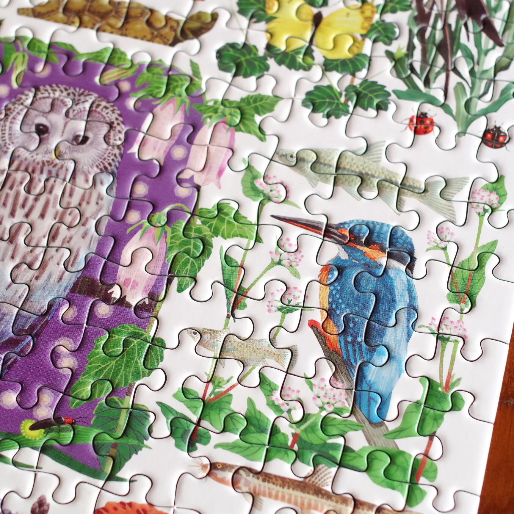 ジグソーパズル 里山の野鳥 300ピース | 木のおもちゃ専門店 おもちゃ