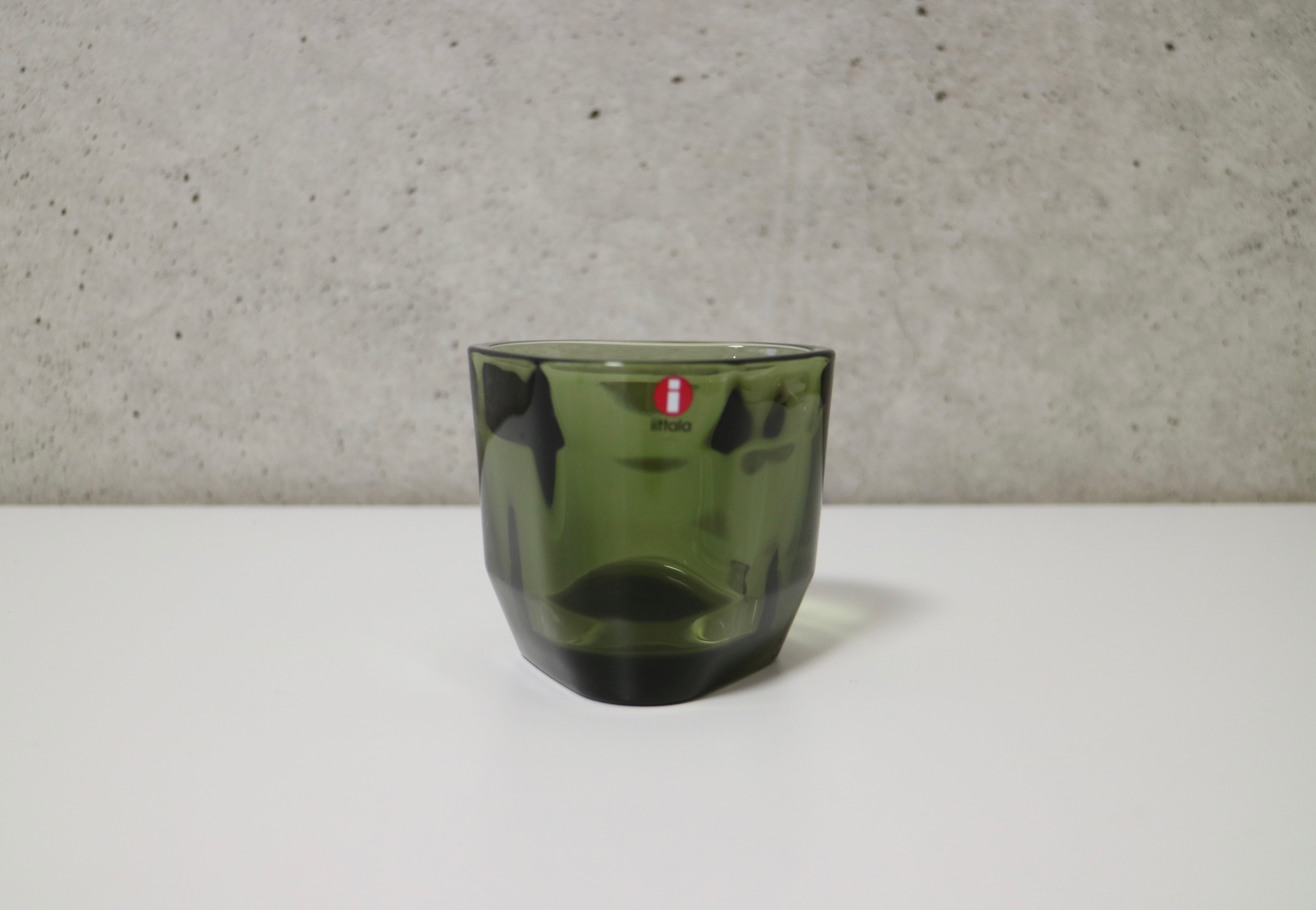 廃盤】iittala Tris / イッタラ トリス キャンドルホルダー モス