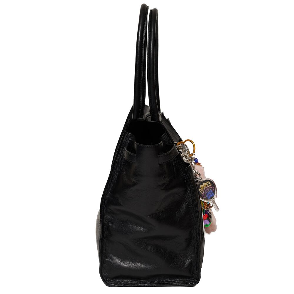 25SS】doublet “ITA” LEATHER BAG(BLACK) 25SS03BG57 | IAAAM ONLINE STORE