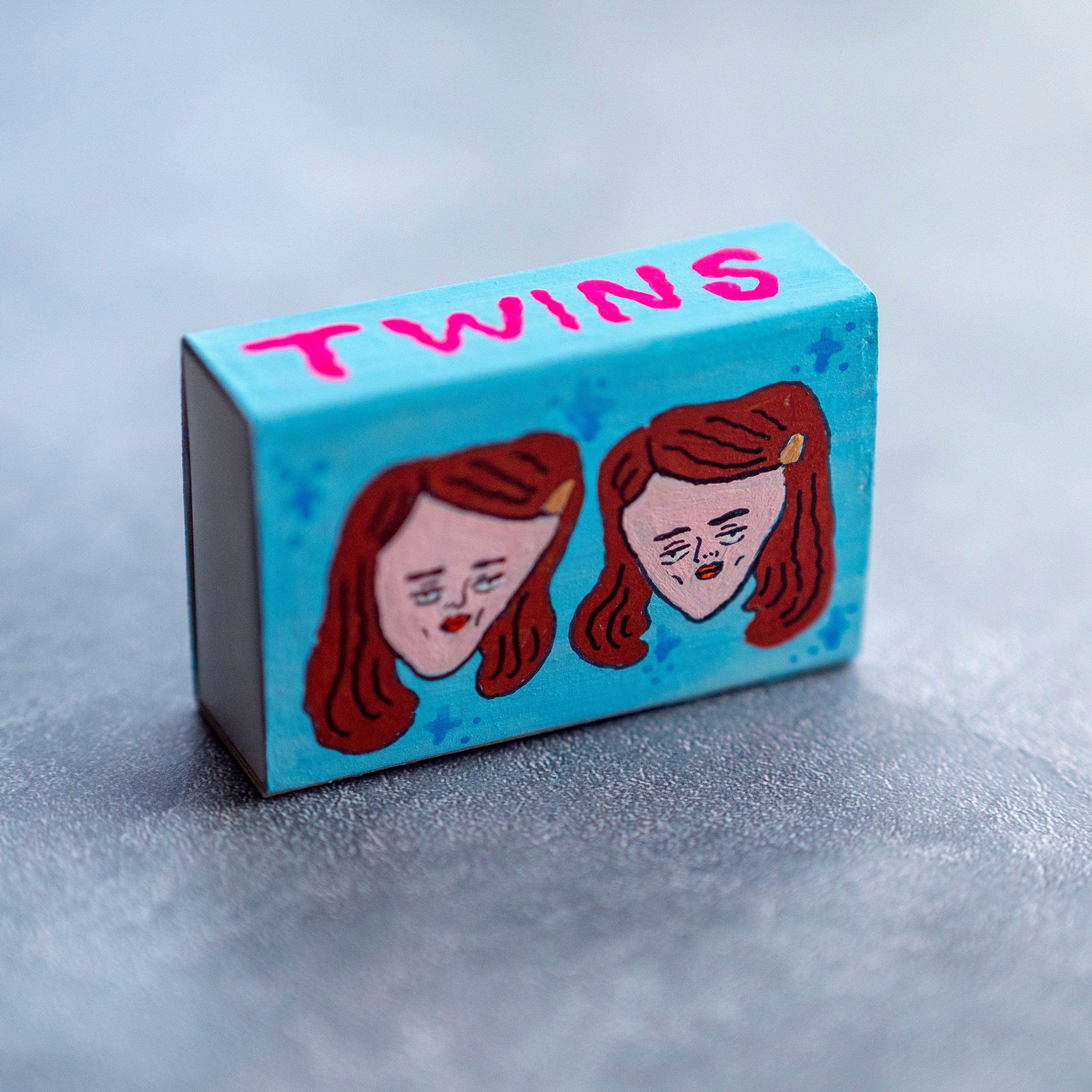 TWINS】イラスト入り♡マッチ箱 | ASAMIYA KAORI