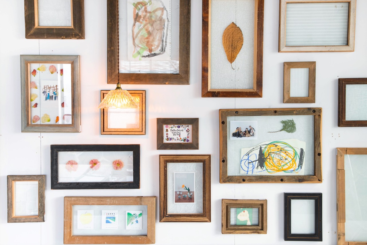 古材フレーム　2L（16×11cm）｜246