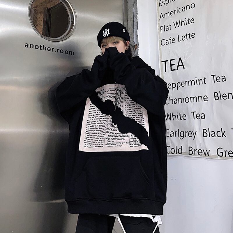 都谷シリーズ パーカー トップス 裏起毛 男女兼用 メンズ カップル服 原宿風 着痩せ フード付き ゆったり M L Ll Elegant