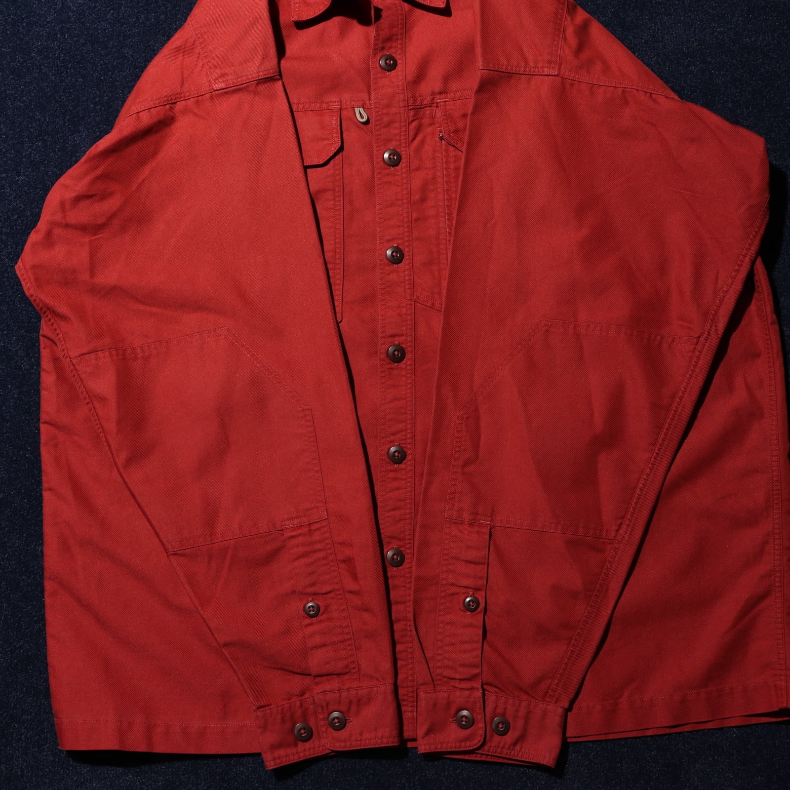 極美品 L 03年 バーガンディ Patagonia Field Shirt パタゴニア 長袖