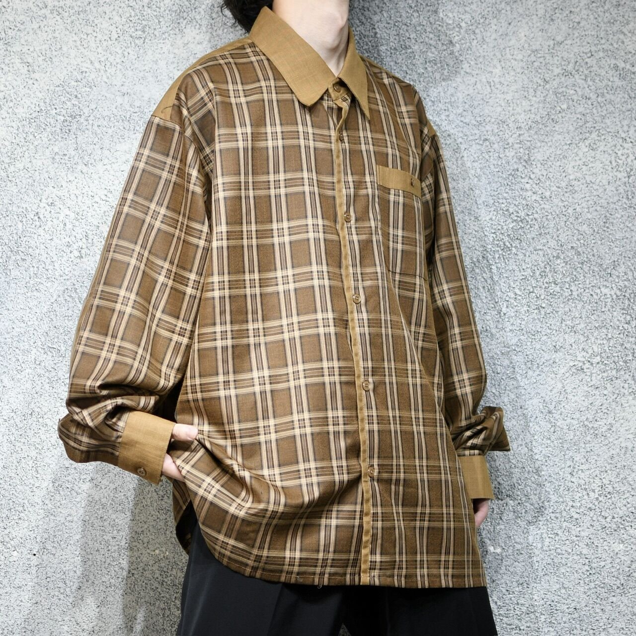 design check shirt over