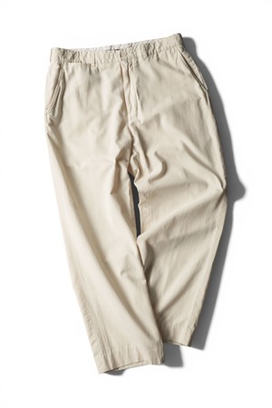 90's "Polo by Ralph Lauren" Cotton Silk No-Tuck Trousers