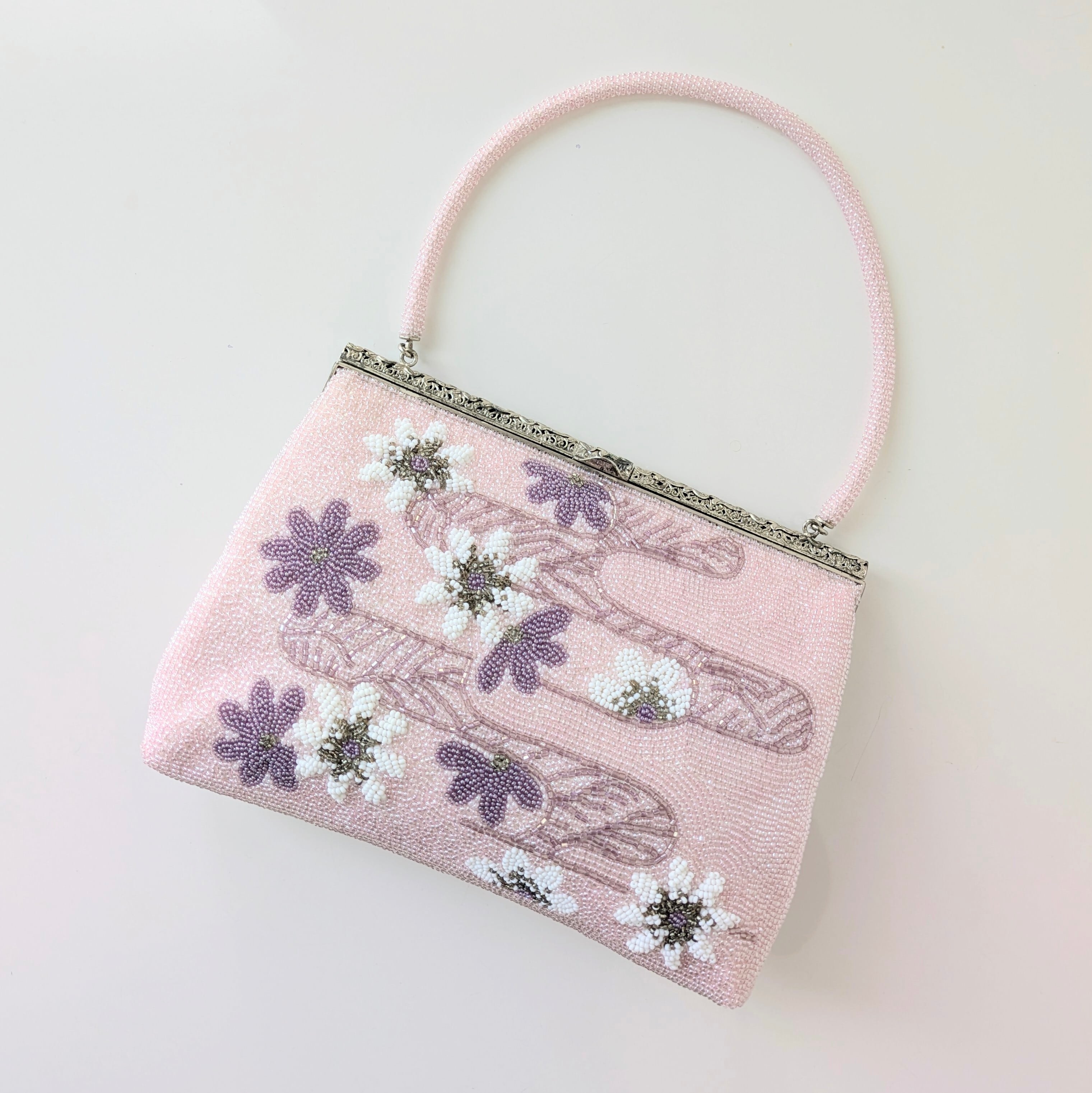 【送料無料】花柄 ビーズ手刺繍 ハンドバッグ パーティー フォーマル　状態キレイ 楽天市場】ビーズ刺繍3WAYパーティーバッグ 結婚式 バッグ パーティー