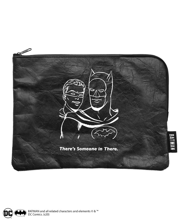 BATMAN / COLORLESS TABLET POUCH W-BM013 BK