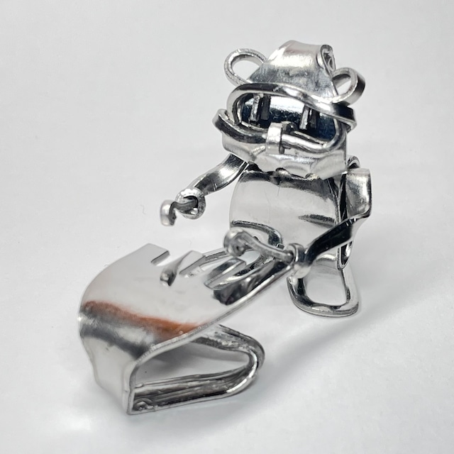 グロッケン(鉄琴)とたぬき