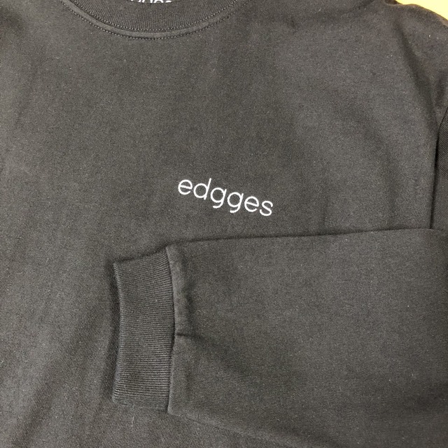 edgges FONTLOGO L/S TEE (WHITE)