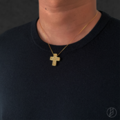 Double Cross Necklace〈S925〉