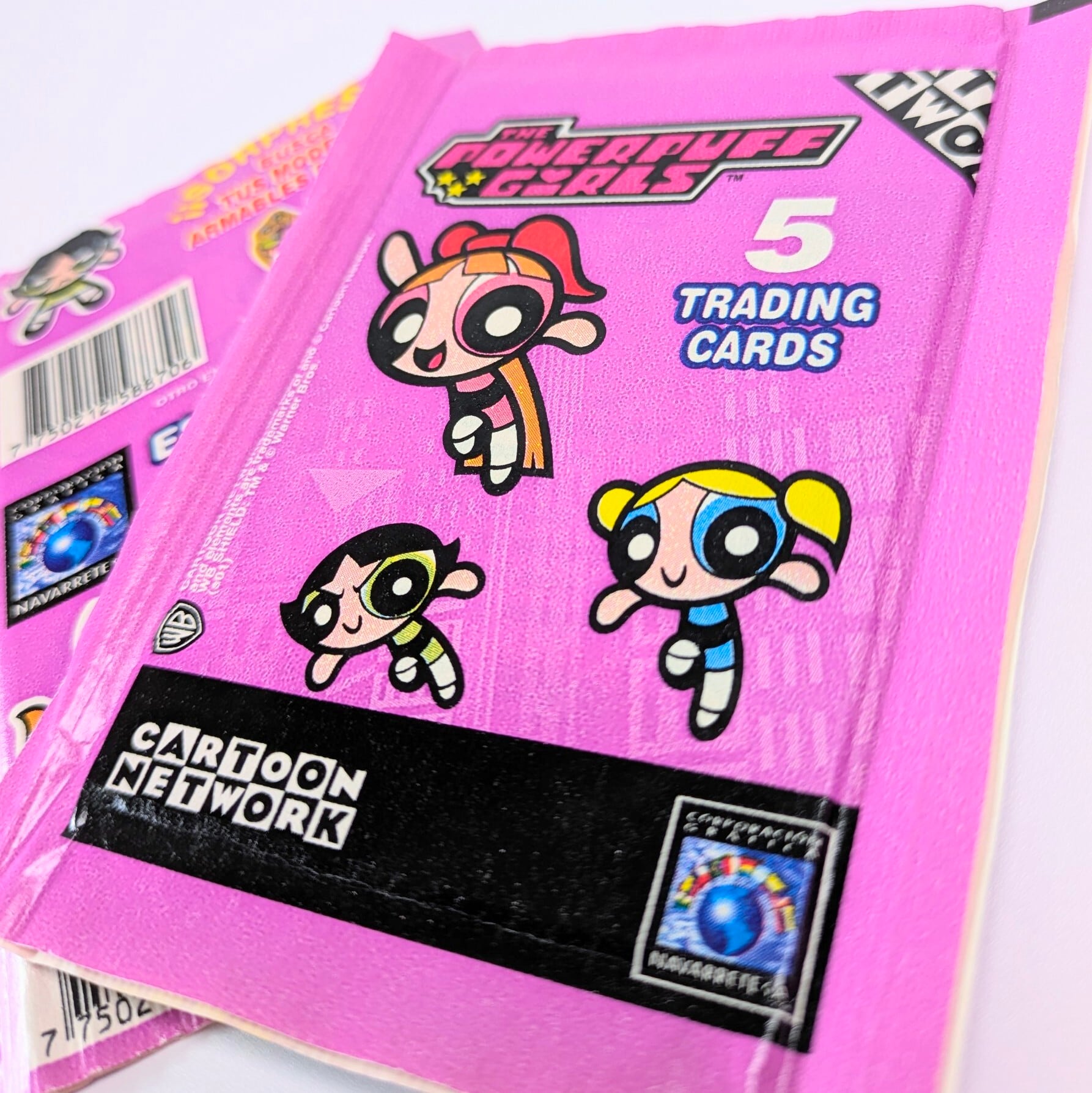 ☆送料無料！☆2004年製 ナバレッテ【 パワーパフガールズ（ The Powerpuff Girls ）】Trading Cards  カートゥーンネットワーク CARTOON NETWORK / VINTAGEトレカ単品 （1パック=5CARDS入）〚アメリカン雑貨 アメトイ〛