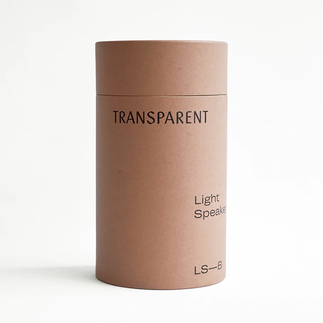 ライトスピーカー ブラック［TRANSPARENT］ | REAL Style online shop