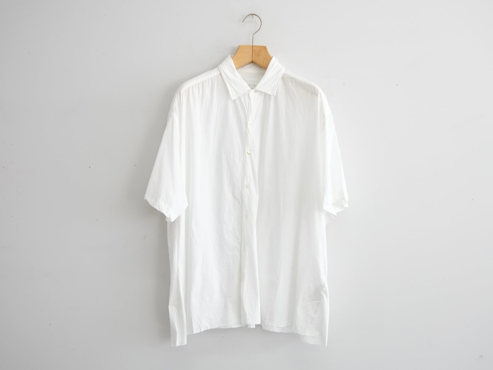 KANEMASAPHIL” 46G Artisan S/S Shirt White” | Lapel online store