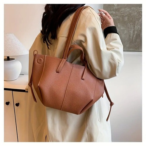 大容量バック レディースバック ショルダーストラップ付き トートバック レザー ボディバック 仕事カバン