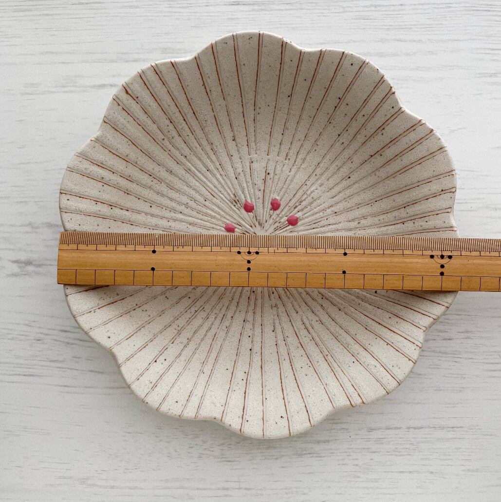 新品2点セット　はなこまち　22cm 深皿　パスタ皿　白　日本製 はなこまち 深皿 パスタ皿 21.5cmサイズ 白 美濃焼 | 京都のかわいい