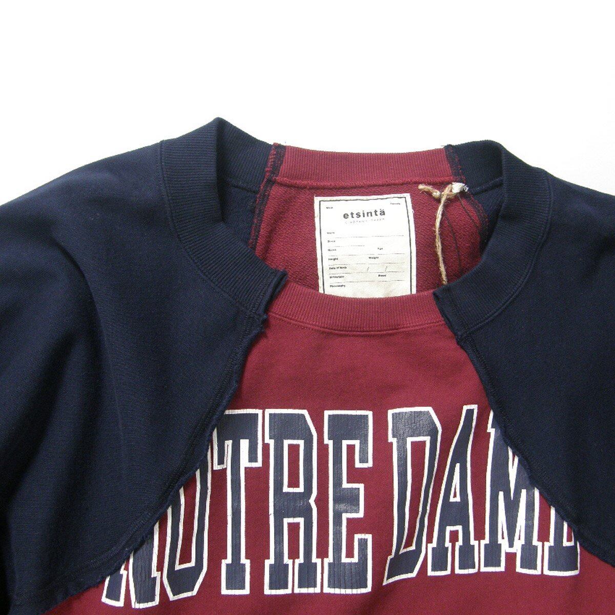 未使用。【etsinta】リメイクラガーオーバーTEE CIAOPANIC TYPY｜【etsinta】リメイクラガーオーバーTEE