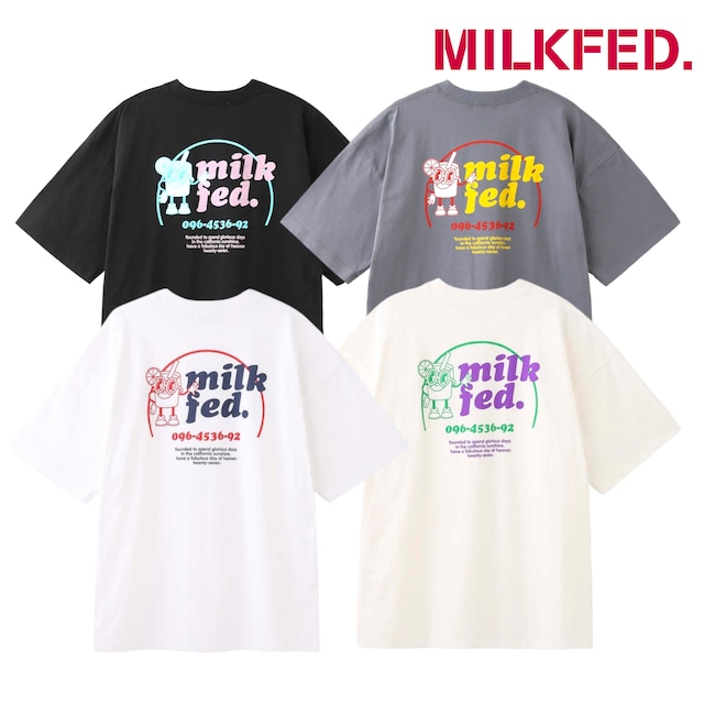 【MILKFED.】JUICE STAND MILKFED. WIDE S/S TEE