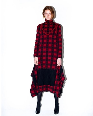 【ODAKHA】plaid dress