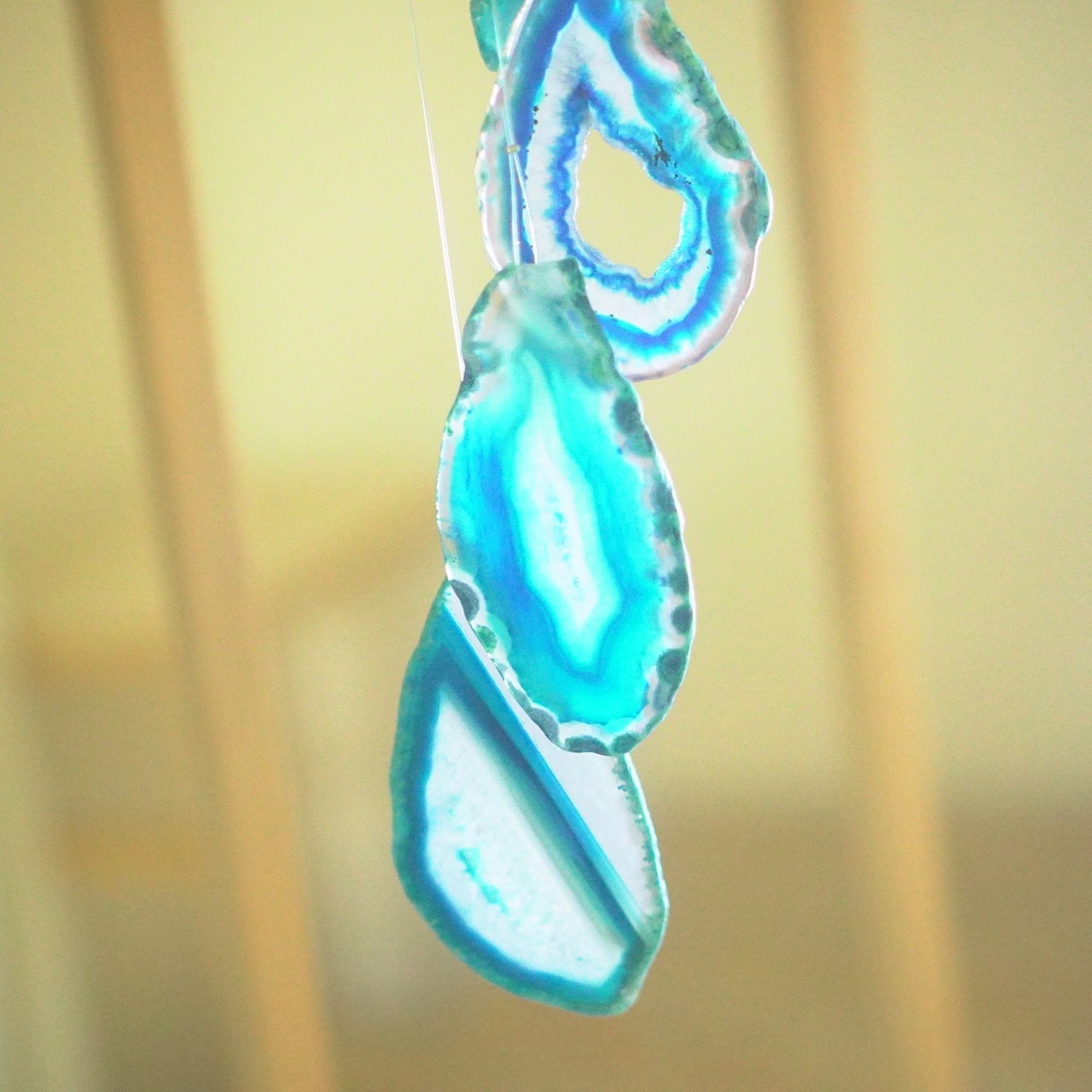 Summer Sea 05 - アゲートヒーリングチャイム / Agate Sun Catcher Wind Chime 926