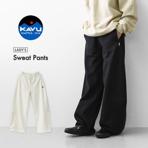 KAVU [カブー] Sweat Pants [19822526] ウィメンズ スウェットパンツ・スウェット・ワイドシルエット・裏毛パンツ・キャンプ・アウトドア・LADY'S [2026AW]