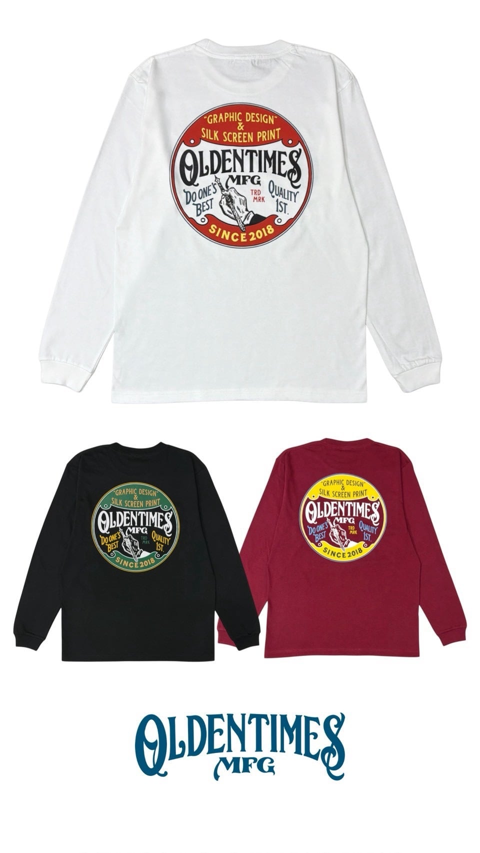 【新作/3色展開】MFG L/S TEE