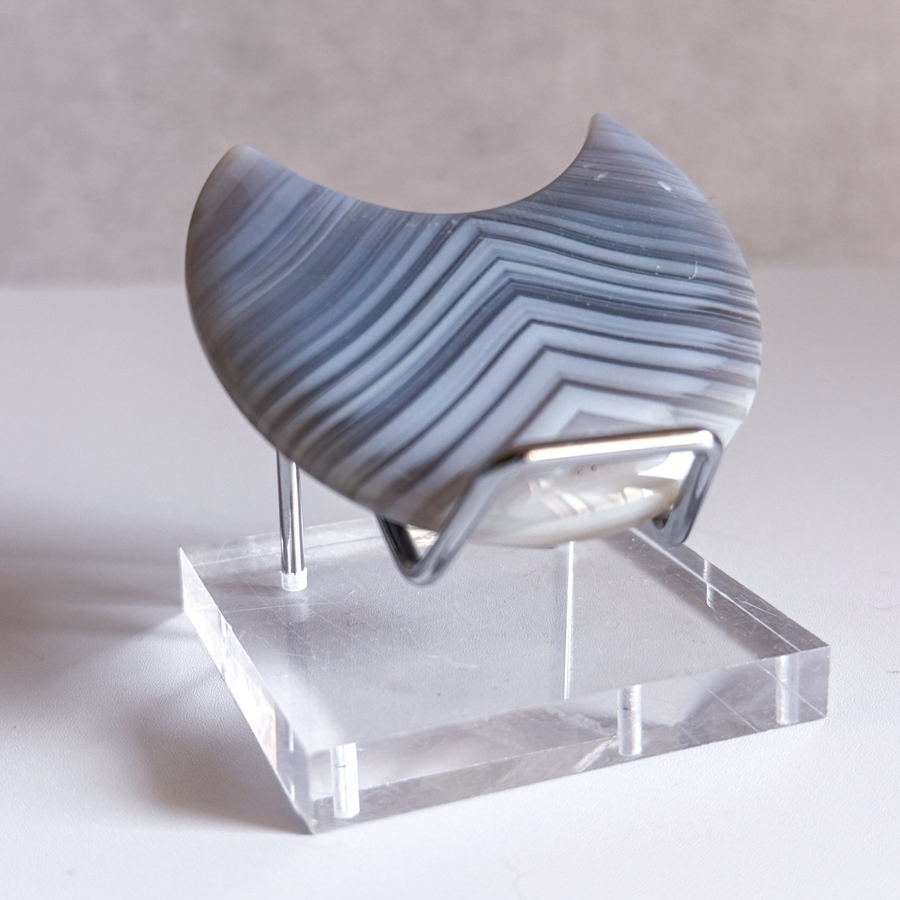 アゲート ムーン  ＊ Agate ＊ 天然石