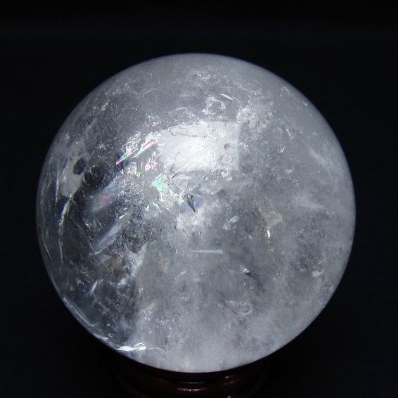 水晶 丸玉 61mm スフィア 置物 水晶玉 一点物 151-8939