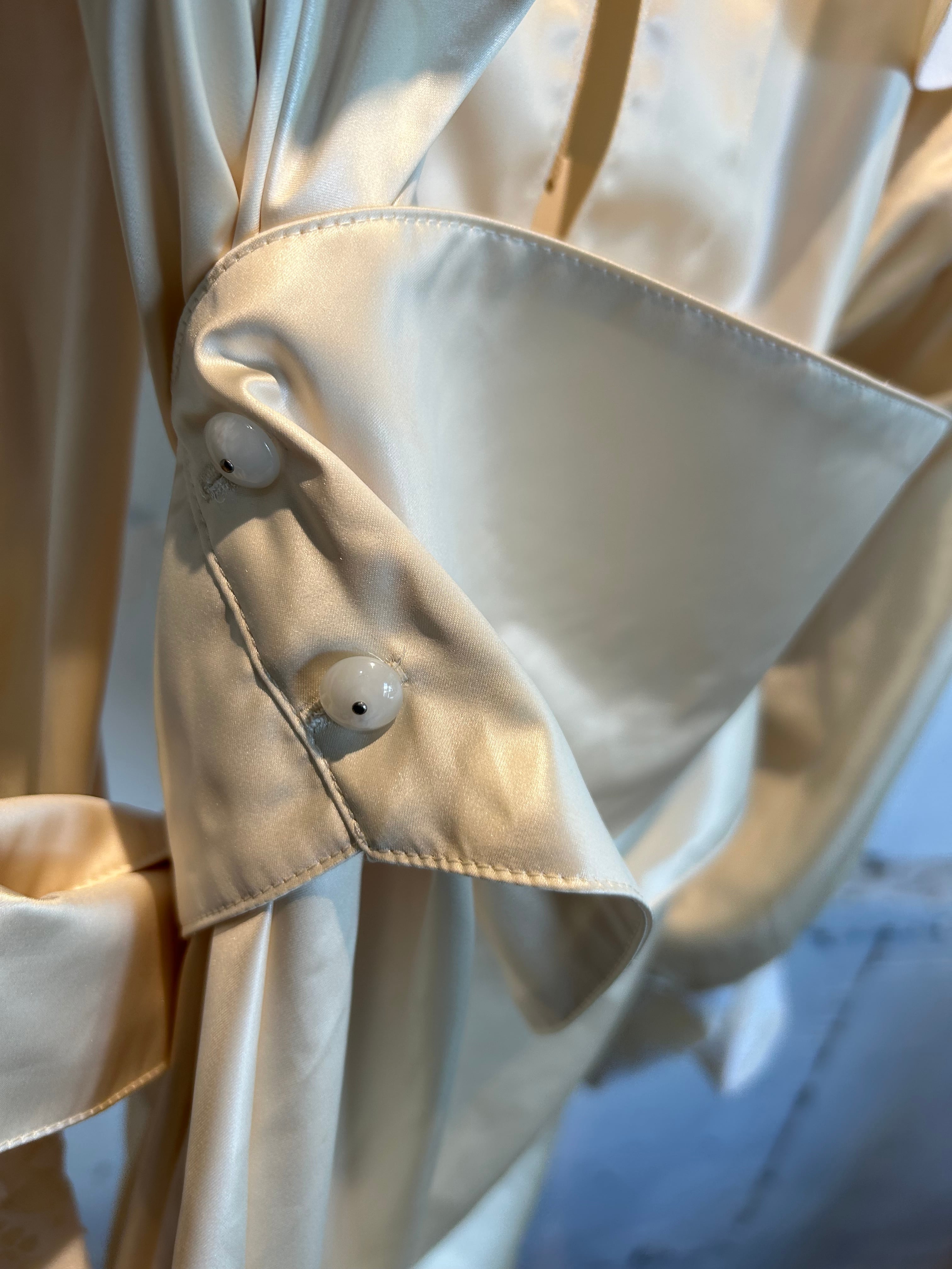 DECOdepuis1985 lace collar belt shirts | AAR