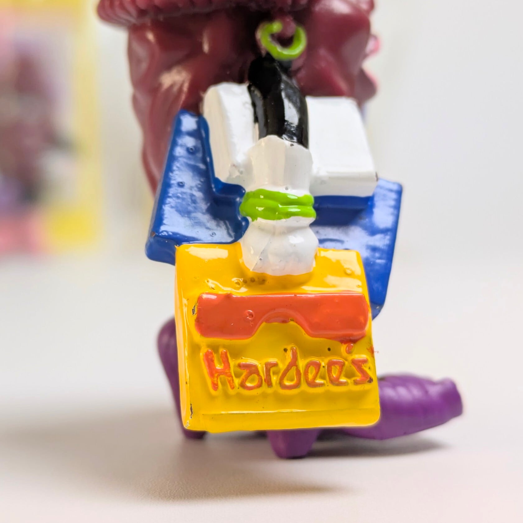 ☆ VINTAGE 1991 ☆ 【California Raisins（カリフォルニアレーズン）】『 Anita Break / Hardee's / CARD無し 』  PVC フィギュア ビンテージトイ 〚アメリカン雑貨 アメトイ〛