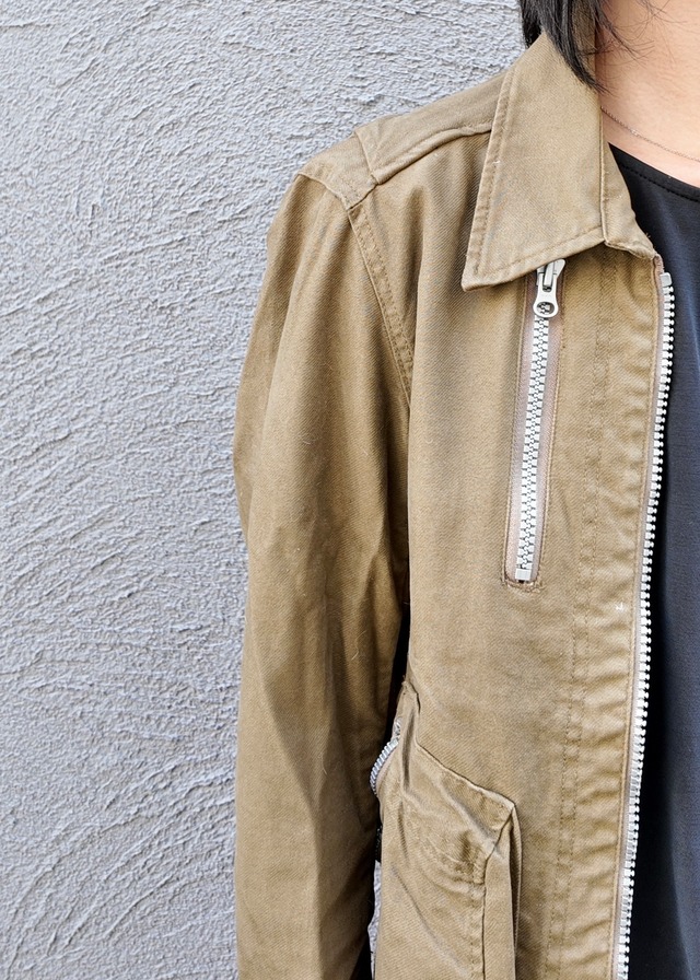 【albe】zip detail field jacket