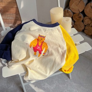 ロンT キッズ 長袖 Tシャツ 子供 春 秋 冬 長袖Tシャツ アニマル カジュアル POP 韓国 韓国子供服 女の子 女児 男の子 男児 ユニセックス 男女兼用 人気 おすすめ かわいい 可愛い おしゃれ オシャレ プレゼント 贈り物 ギフト 誕生日 バースデー お出かけ 旅行 80 90 100 110 120 130 0歳 1歳 2歳 3歳 4歳 5歳 6歳 7歳 8歳 9歳 10歳 11歳