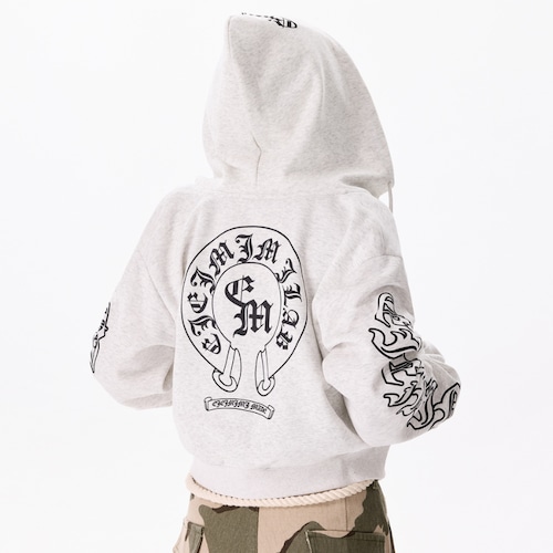 edge logo zip-up hoodie　エッジロゴジップアップフーディー　J1279