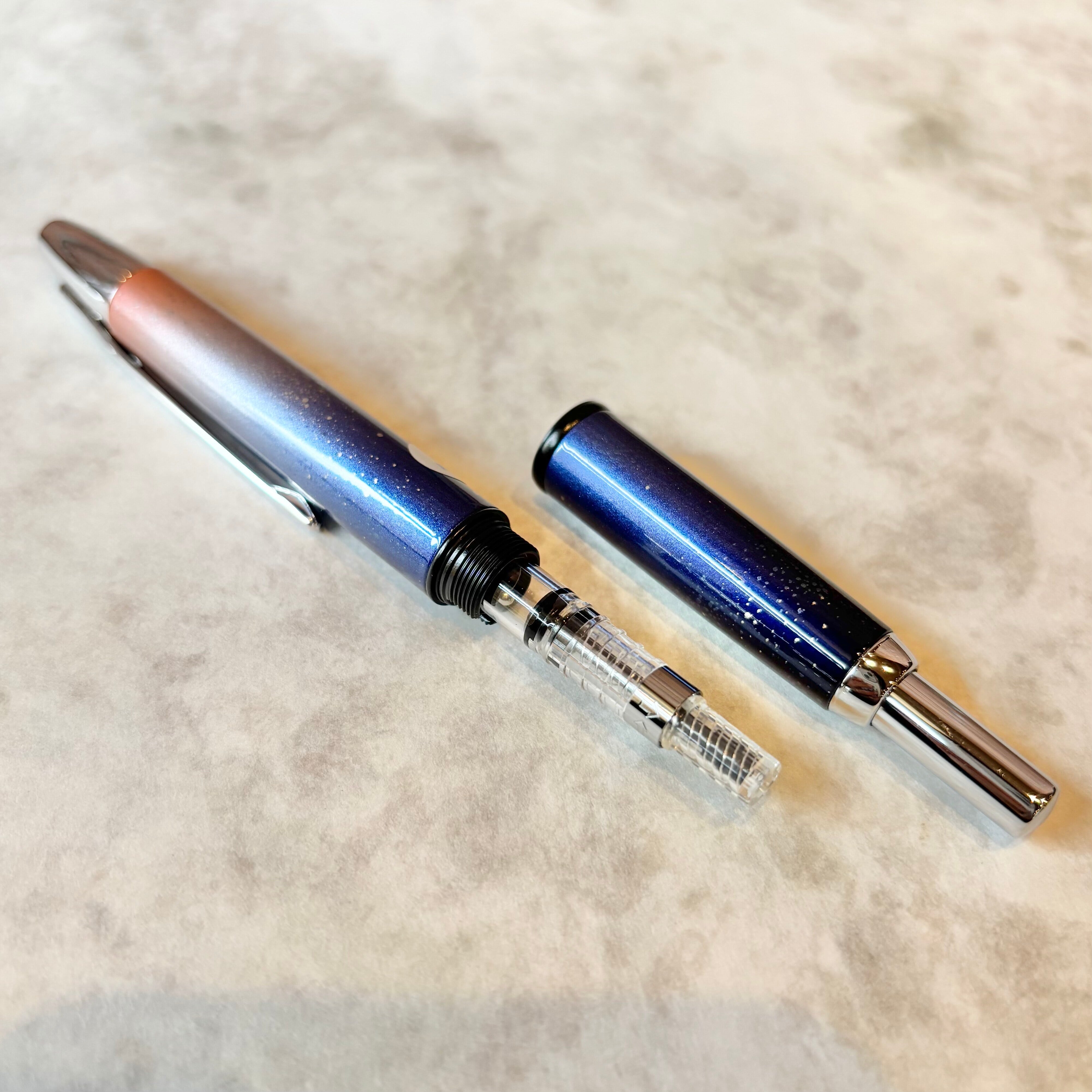 数量限定品】PILOT万年筆 「キャップレスデシモ20th限定モデル」／字幅