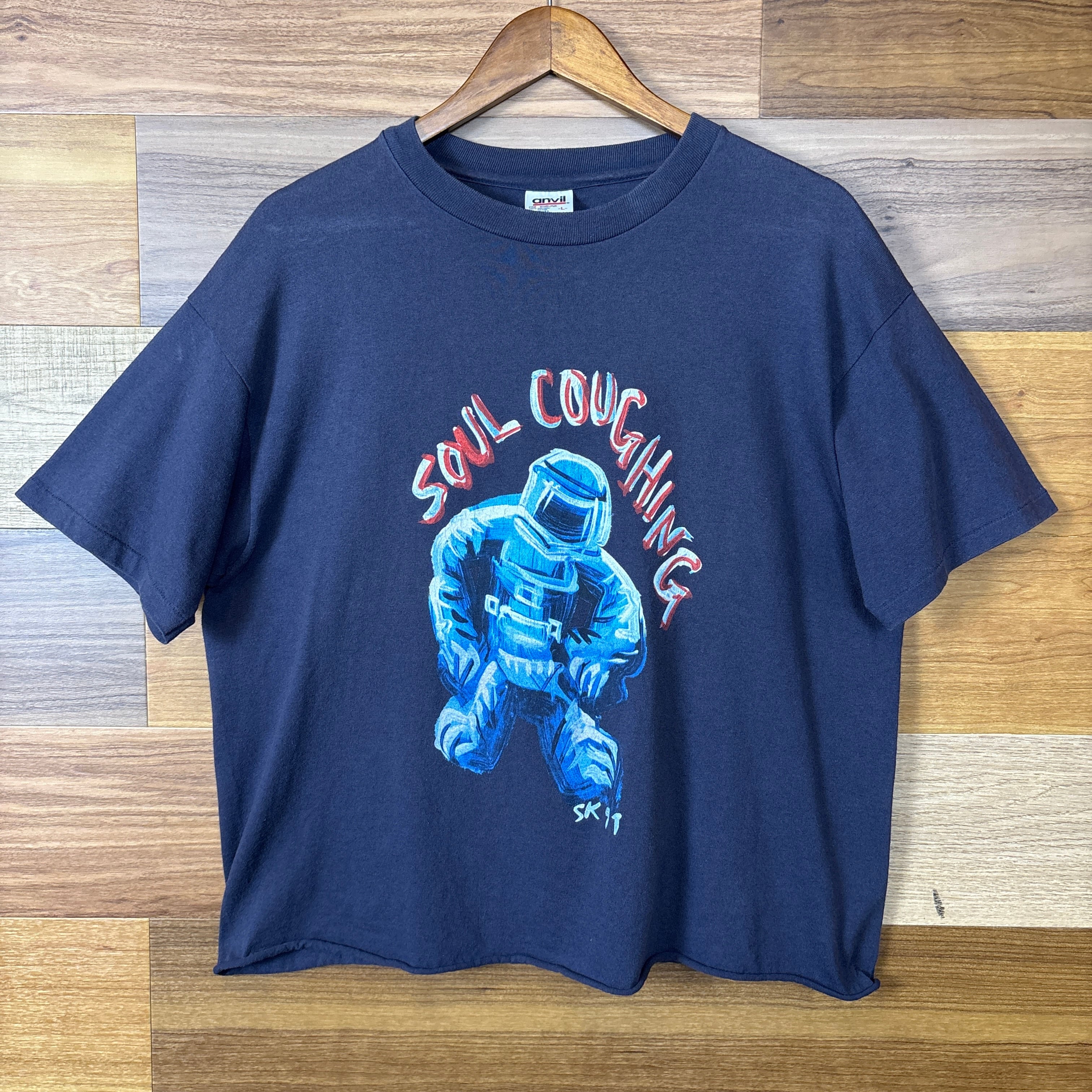 USA製 90s SOUL COUGHING ソウルコフィング バンドT ロックT T-sh T