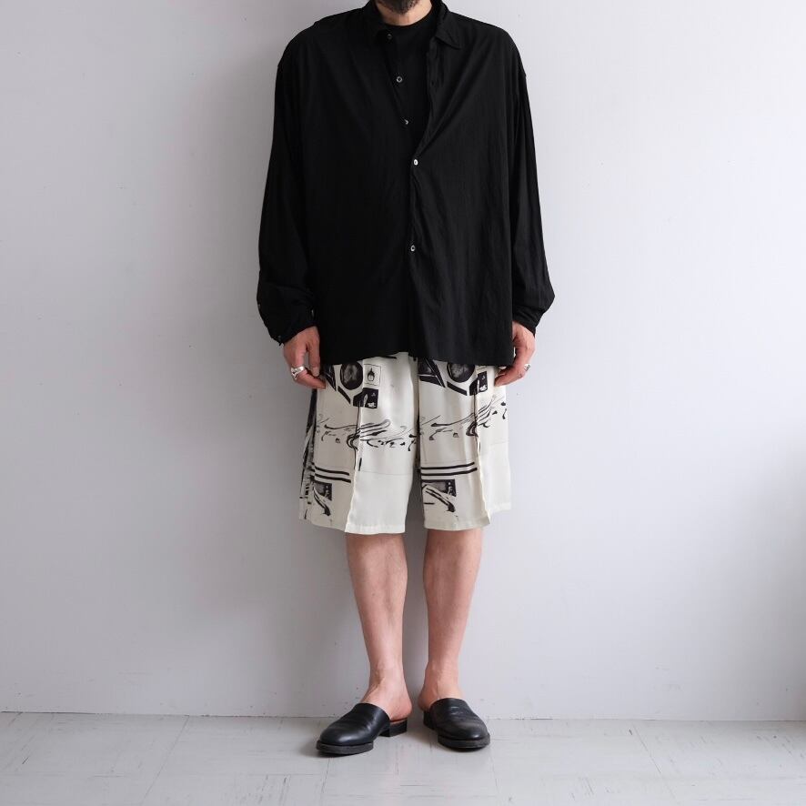 KANEMASAPHIL” 46G Artisan L/S Shirt Black” | Lapel online store