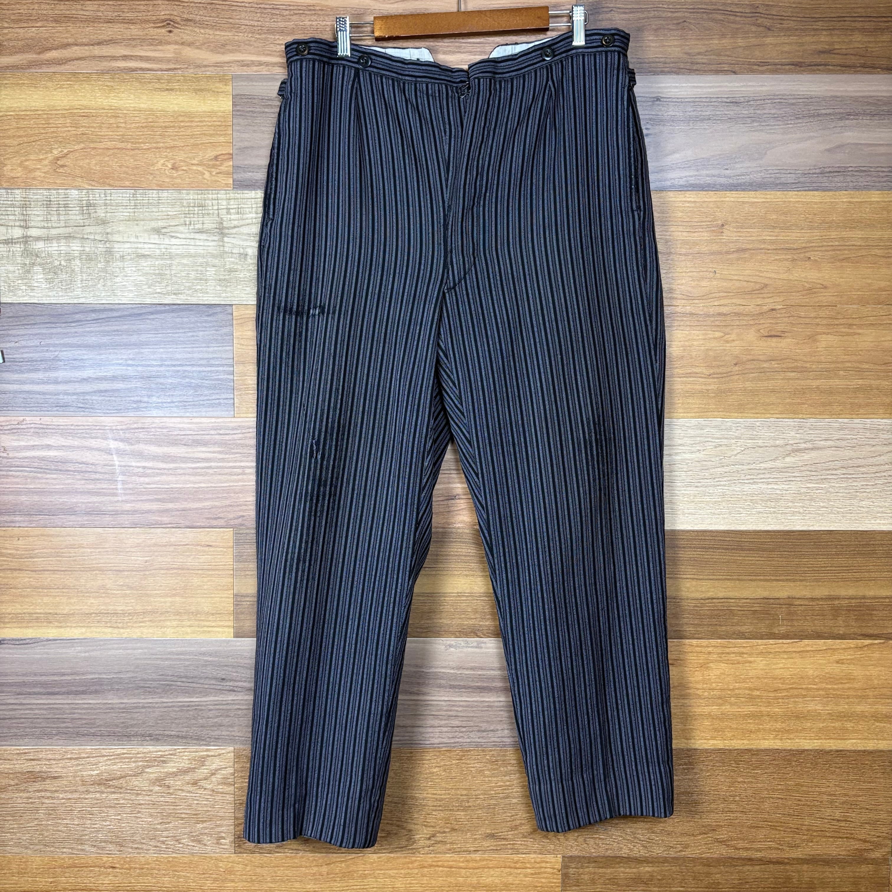30s~40s French Work Pants フレンチ ワークパンツ サイズ メンズ XL位